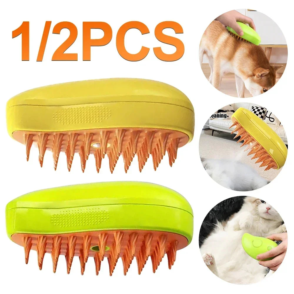 3-in-1 Steamy Pet Brush