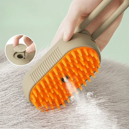 3-in-1 Steamy Pet Brush